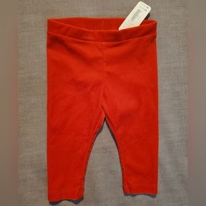 Gymboree Baby Velvet Leggings, Bright Red Size 6-12mo